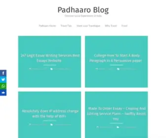 Padhaaro.com(Discover Local Experiences in India) Screenshot