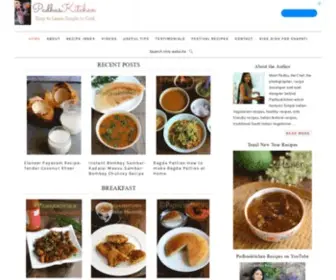 Padhuskitchen.com(Easy Indian Vegetarian Recipes) Screenshot