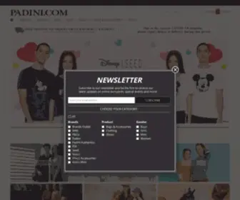 Padini.com(Padini Malaysia) Screenshot