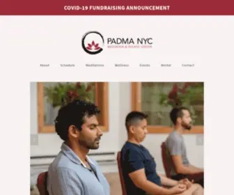 Padmanyc.com(Padma NYC) Screenshot