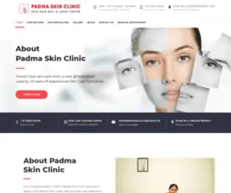 Padmaskinclinic.com(Dr Padmaja Reddy) Screenshot