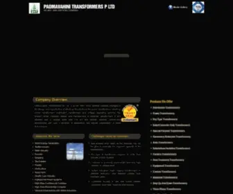 Padmavahini.in(Electrical Transformers) Screenshot