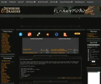 Padnd.com(Dungeons and Dragons) Screenshot