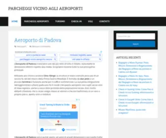 Padova-Airport.it(Parcheggi Vicino agli Aeroporti di Venezia) Screenshot