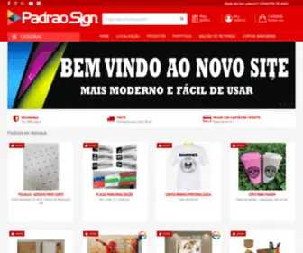 Padraosign.com.br(Gráfica) Screenshot