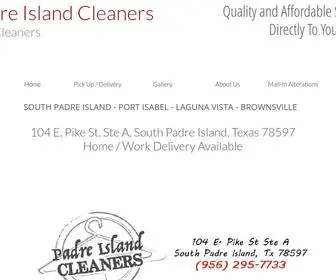 Padreislandcleaners.com(Padre Island Cleaners) Screenshot