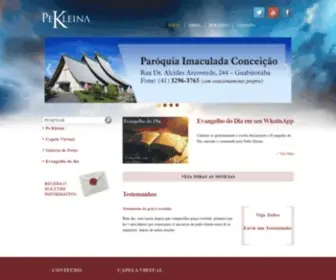 Padrekleina.org.br(Padrekleina) Screenshot