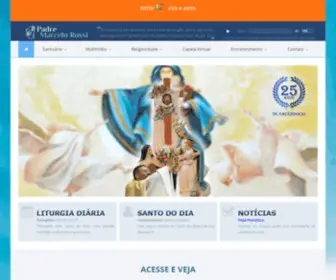 Padremarcelorossi.com.br(Padre Marcelo Rossi) Screenshot