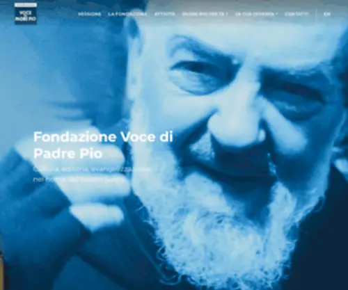 Padrepio.foundation(Fondazione Voce di Padre Pio) Screenshot