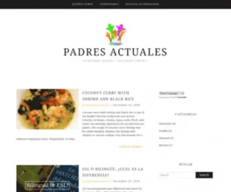 Padresactuales.com(Padres Actuales) Screenshot