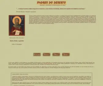 Padresdodeserto.net(Religiao) Screenshot