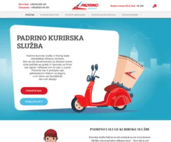 Padrinodostava.rs(Padrino) Screenshot