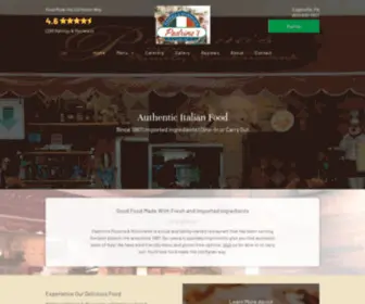 Padrinospizza1987.com(Padrino's Pizzeria & Ristorante) Screenshot