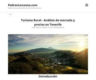 Padronlecuona.com(Página) Screenshot