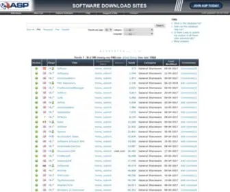 Padsites.org(Software Download Sites) Screenshot