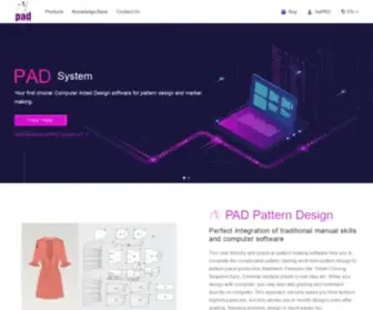 Padsystem.com(PAD System) Screenshot