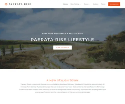 Paeratarise.co.nz(New Build Homes) Screenshot