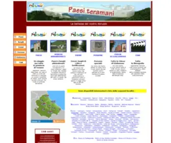 Paesiteramani.it(Provincia di Teramo) Screenshot