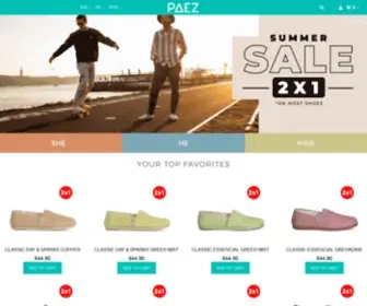 Paez.com(WALK THE TALK) Screenshot