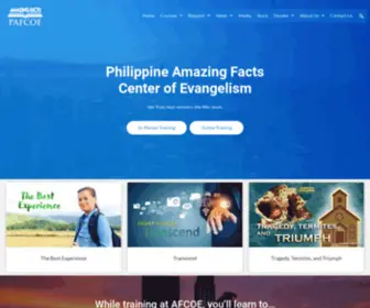 Pafcoe.org(AFCOE Philippines) Screenshot