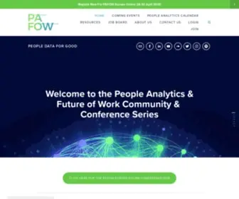 Pafow.net(People Analytics & Future Of Work Community & Conference Series) Screenshot