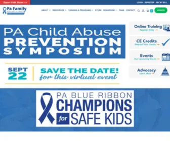 Pafsa.org(Pennsylvania Family Support Alliance) Screenshot