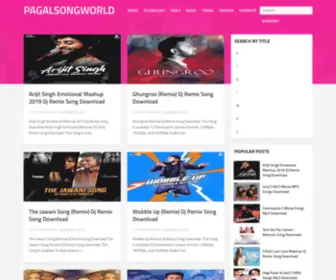 Pagalsongsworld.com(PagalsongWorld) Screenshot