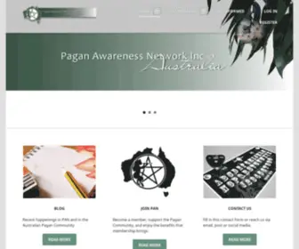 Paganawareness.net.au(Pagan Awareness Network Pagan Awareness Network) Screenshot