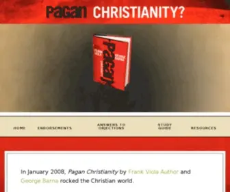 Paganchristianity.org(Pagan Christianity) Screenshot