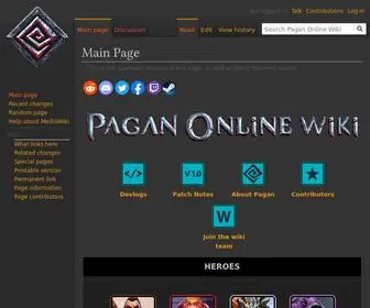 Paganonline.wiki(Pagan Online Wiki) Screenshot