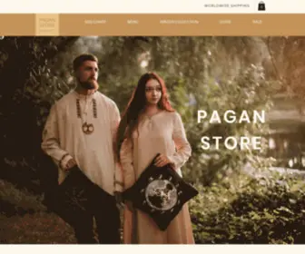 PaganStore.net(Pagan Store) Screenshot