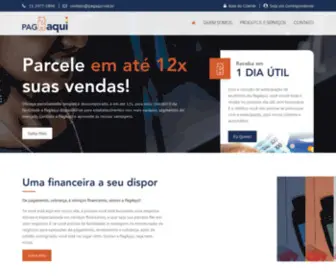 Pagaqui.net.br(Serviços) Screenshot