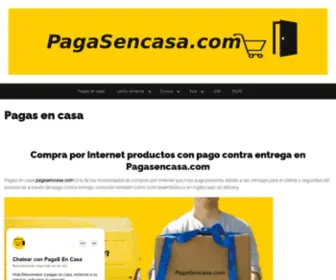 Pagasencasa.com(Pagas en casa) Screenshot