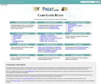 Pagat.com(Card Games) Screenshot