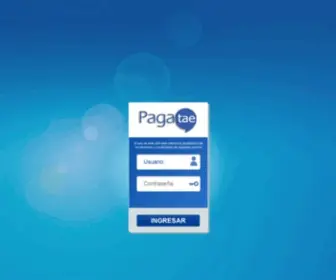 Pagatae.com.mx(PAGATAE) Screenshot