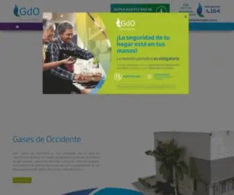 Pagayganacongdo.com(Gases de Occidente) Screenshot