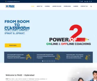 Pageacademy.com(PAGE Junior College) Screenshot