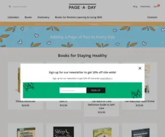 Pageaday.com(Day Calendars & Gifts) Screenshot