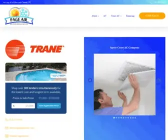 Pageairinc.com(Page Air) Screenshot