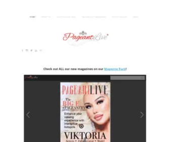 Pageantlive.com(Pageantry) Screenshot