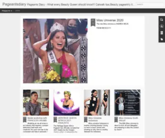 Pageantsdiary.com(Pageantsdiary) Screenshot