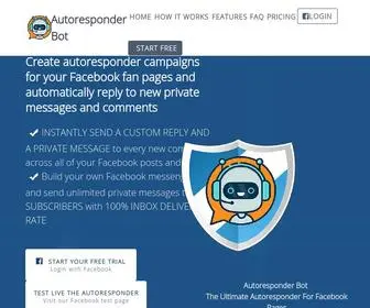 Pageautoresponder.com(The Ultimate Facebook And Instagram Autoresponder Software) Screenshot