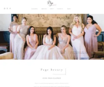 Pagebeauty.com(Bridal Hairstylist And Makeup Artist) Screenshot