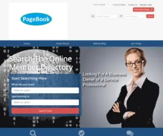 Pagebook.ws(Member Directory) Screenshot