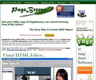 Pagebreeze.com(PageBreeze is an award) Screenshot