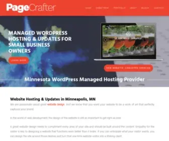 Pagecrafter.com(Minnesota managed wordpress hosting & updates) Screenshot