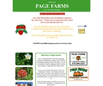 Pagefarmsraleigh.com(Page Farms Raleigh) Screenshot