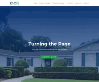 Pageinsuranceagency.com(Page Insurance Agency) Screenshot