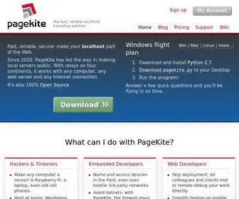 Pagekite.net(The fast) Screenshot