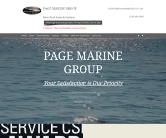 Pagemarinegroup.net(Page Marine Group) Screenshot